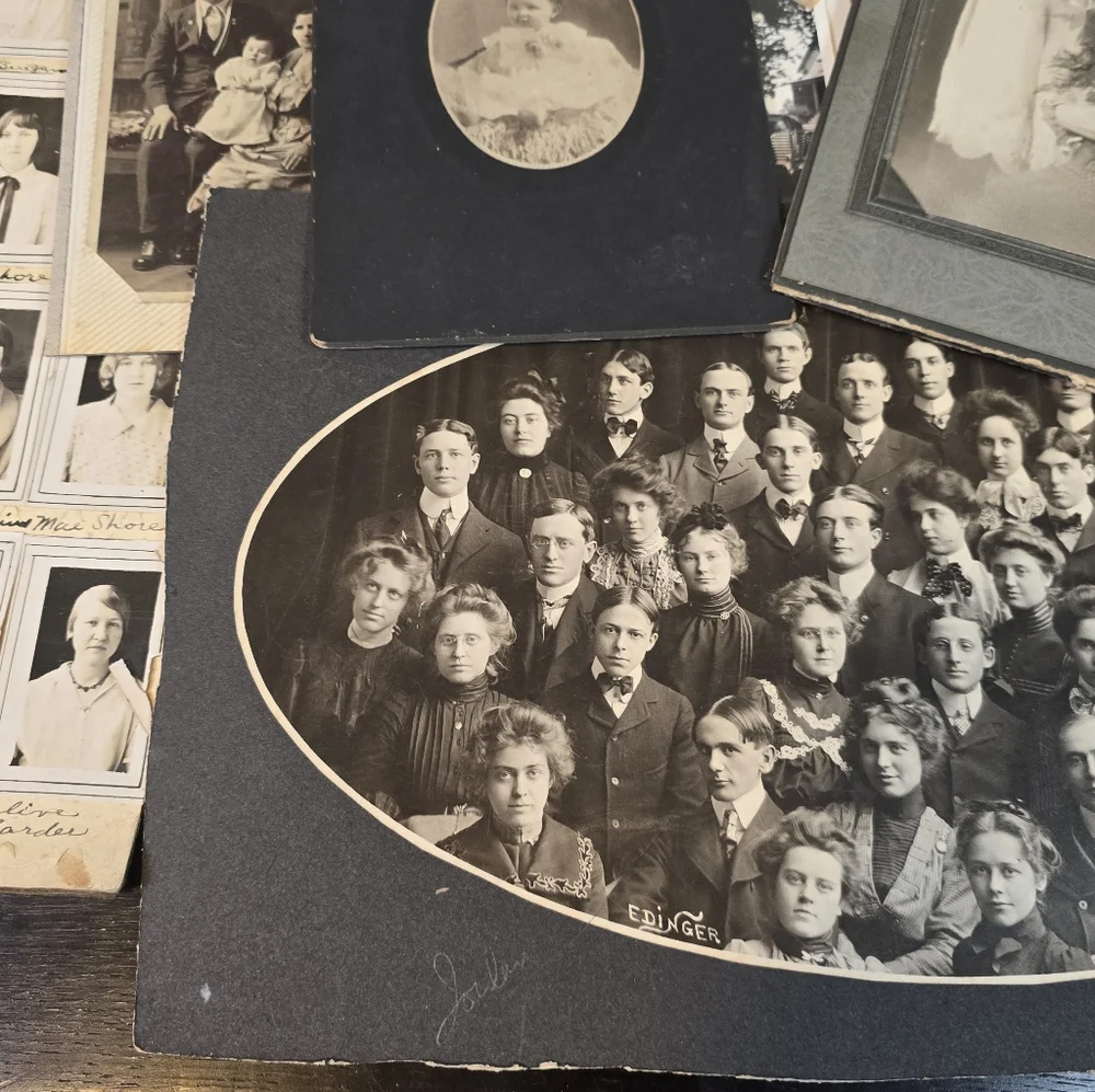 Vintage Black and White Photograph Collection